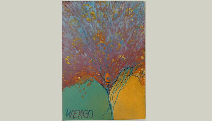 Bilder von der Künstlerin Marlis Wengorra gemalt
