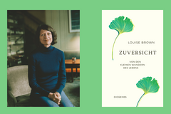 Poträt Louise Brown und Cover
