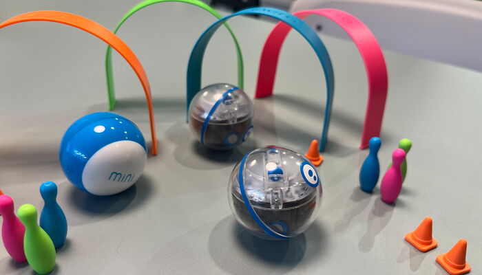 Foto mit Sphero-Mini Roboterball