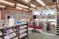 Innenansicht Bücherhalle Bramfeld