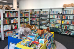 Kinderbereich in der Bücherhalle Steilshoop