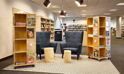 Innenansicht Bücherhalle Billstedt