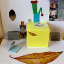 Selbstgebastelte Pop-up-Postkarte