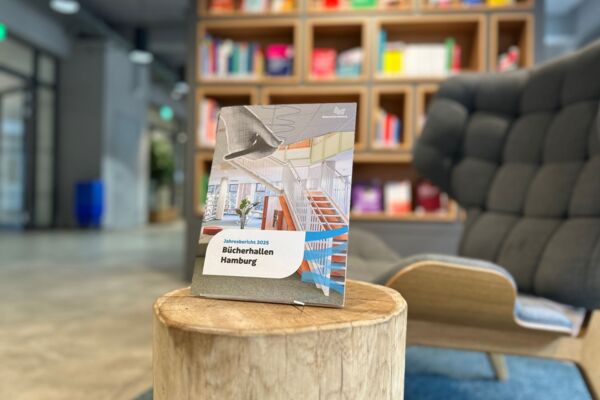 Der Jahresbericht der Bücherhallen Hamburg von 2025.