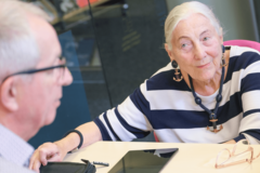 ältere Dame bei Silber & Smart