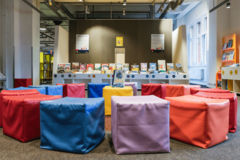 Lesesituation in der Kinderbibliothek