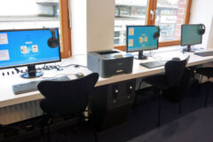 Kunden-PCs in der Bücherhalle Volksdorf