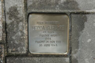 Stolperstein für Bücherhallenmitarbeiterin Hedda Guradze