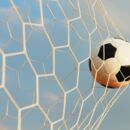 Fussball im Tor