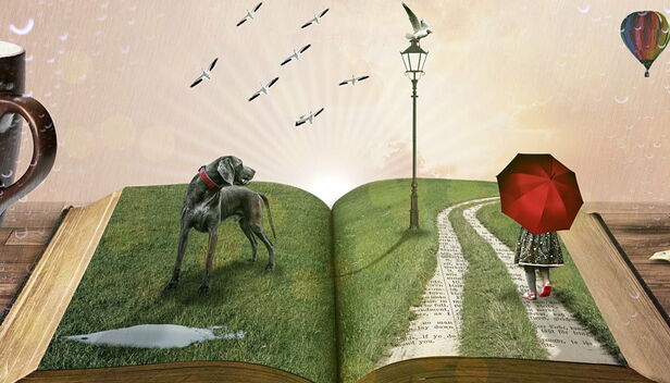 Buch mit Fantasie