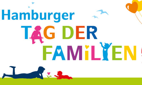 bunter Schriftzug Hamburger Tag der Familien