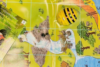 Eine Schatzkarte mit dem Roboter Beebot