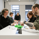 Gruppe spielt