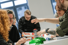 Gruppe spielt