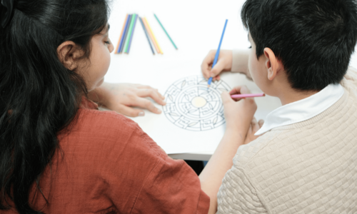 Kinder malen Ausmalbilder