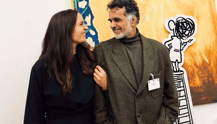 Porträt Ahmadjan und Maren Amini