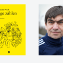 Buchcover: " Tage zählen" und Portrait Autor "Alexander Posch"