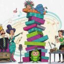 Graphik von der Prinzessin auf der Erbse