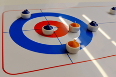Tisch-Curling