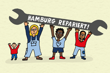 Logo Hamburg repariert