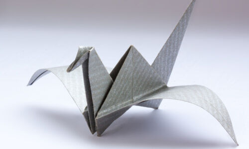 Kranich, Origami