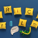 Motiv Trickfilm Workshop mit gelben Buchstaben