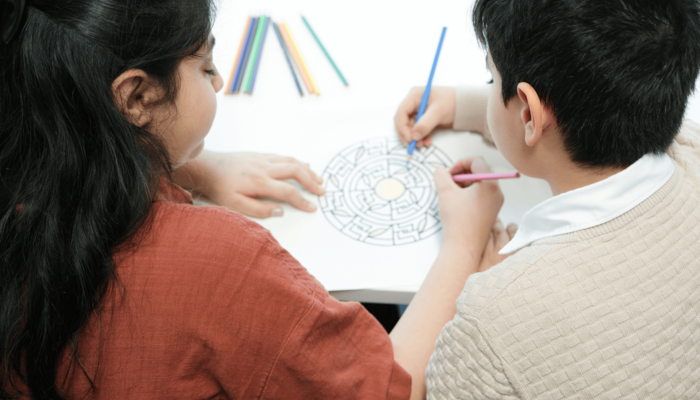 Kinder malen Ausmalbilder