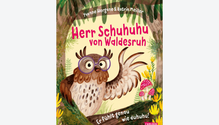 Buchcover "Herr Schuhuhu von Waldesruh"