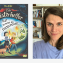 Buchcover "Die Geisterhelfer" und Autorin "Tina Blase"