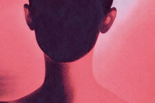 stilisierte Frau ohne Gesicht