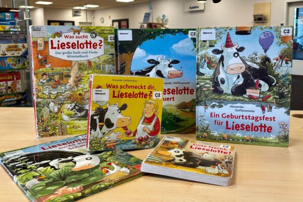 Bilderbücher von der Reihe "Lieselotte" von Alexander Steffensmeier