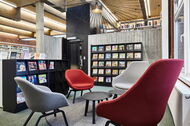 Innenansicht Bücherhalle Bramfeld
