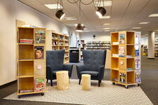Innenansicht Bücherhalle Billstedt
