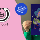 Live Art Club Baumhaus Illustration