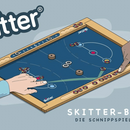 Gezeichnetes Skitter-Spiel-Board