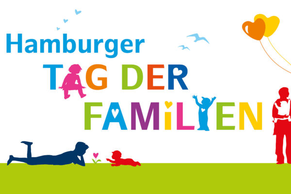 bunter Schriftzug Hamburger Tag der Familien