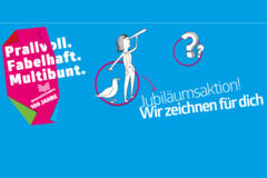 Illustration zur Jubiläumsaktion