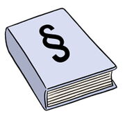 Grafik. Gesetzbuch
