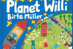 Abbildung des gezeichneten Covers des Buches Planet Willi