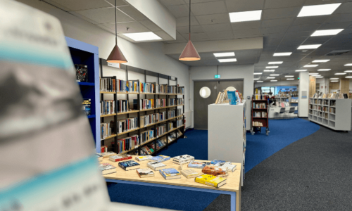 Innenaufnahme Bücherhalle Altona