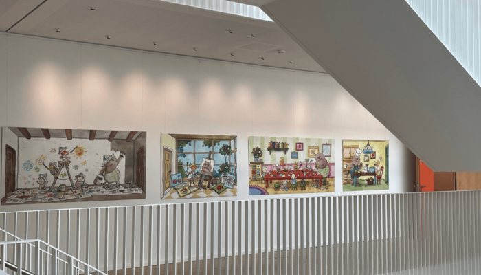 Ausstellung Comic Bilder von Bärbeiß
