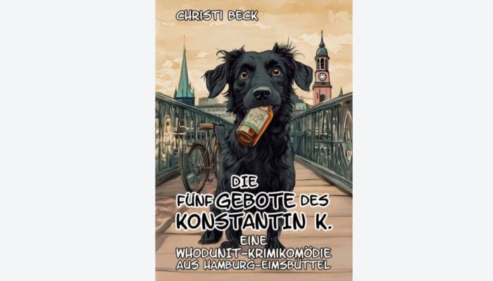 Buchcover "Die fünf Gebote des Konstantin K."