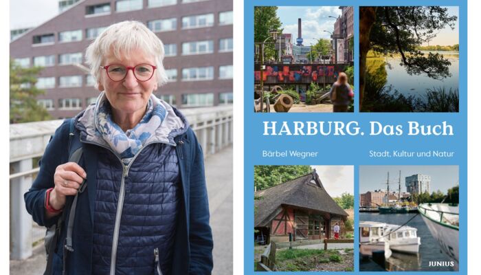 Porträt Bärbel Wegner, Buchcover "Hamburg. Das Buch"