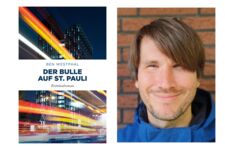 Buchcover "Der Bulle auf ST. Pauli" und Foto von "Ben Westphal"