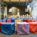 Lesesituation in der Kinderbibliothek