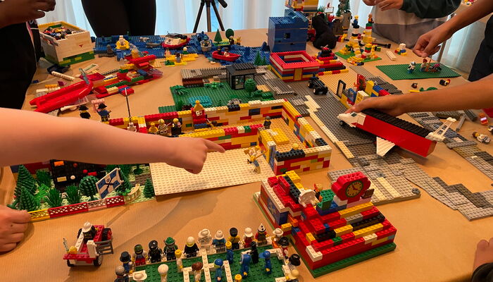 Stadt aus Lego