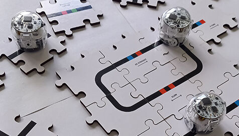 Bild mit Ozobot's