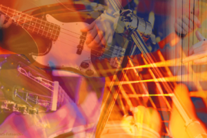 verschiedene Saiteninstrumente