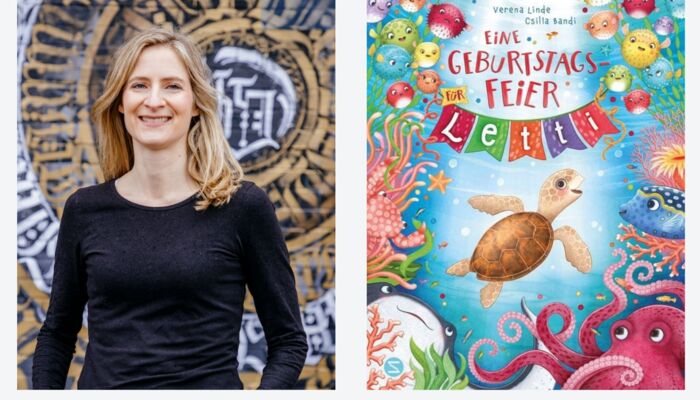 Verena Linde & das Buch "Eine Geburtstagsfeier für Letti"