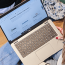 eBuecherhalle auf Laptop